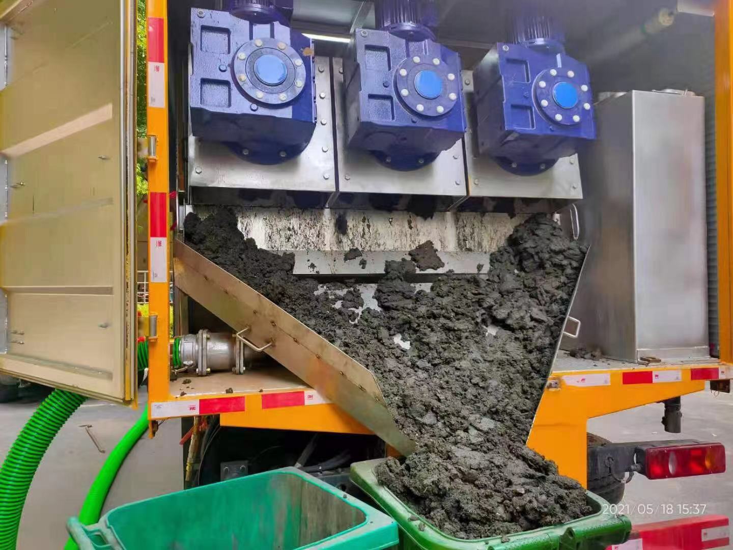 英吉沙化粪池清掏城市维护站-泥浆净化干湿分离处理